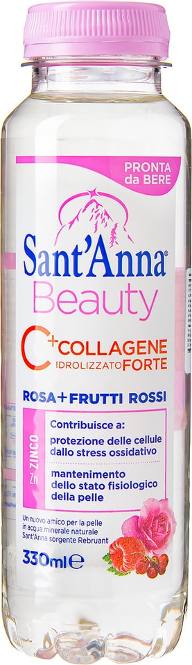 Напиток SantAnna Роза и красные фрукты 330мл