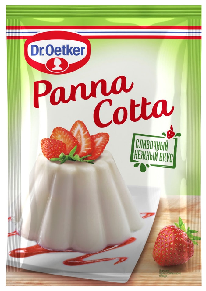 Десерт Dr.Oetker Panna Cotta концентрат пищевой 67г