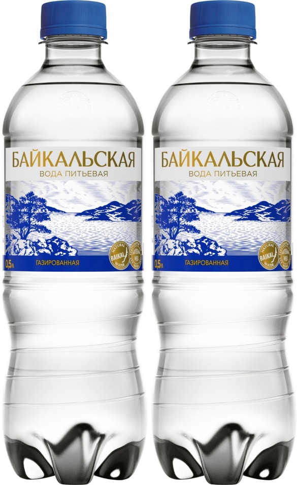 Вода Байкальская газированная 500мл Доставим до двери 134₽