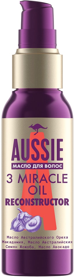 Отзывы о Масле для волос Aussie 3 Miracle Oil Reconstructor 100мл