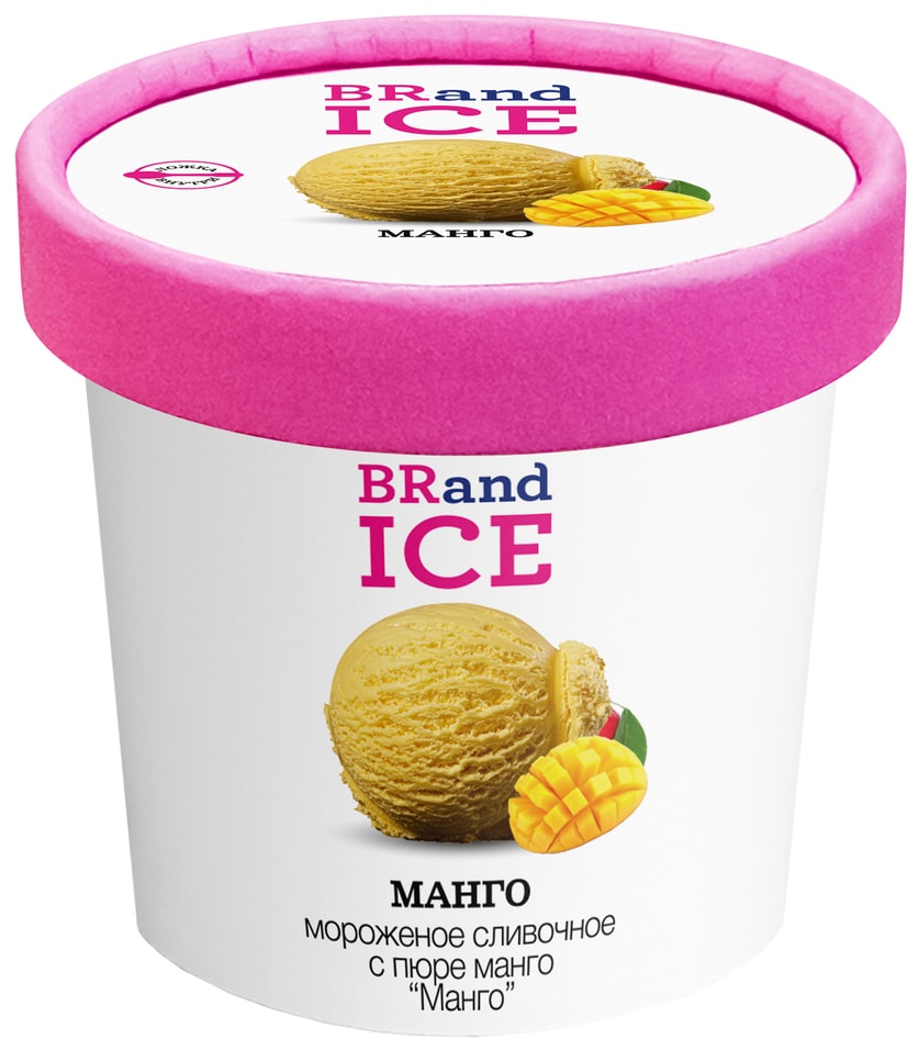 Мороженое BRandICE сливочное Манго 60г