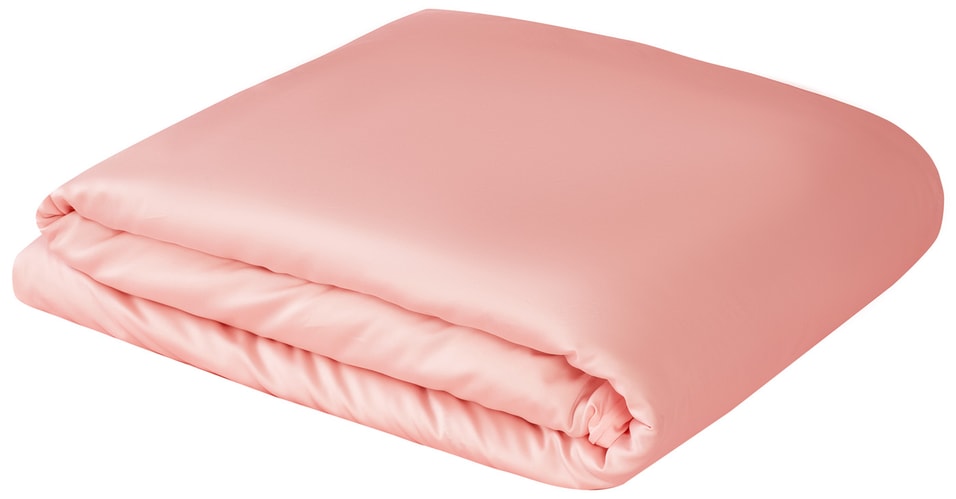 Пододеяльник Amalco Home Тенсель на молнии пудровый 175200см 5399₽