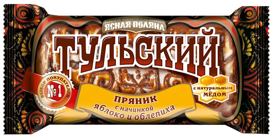 Пряник Ясная Поляна Тульский Яблоко-Облепиха 140г