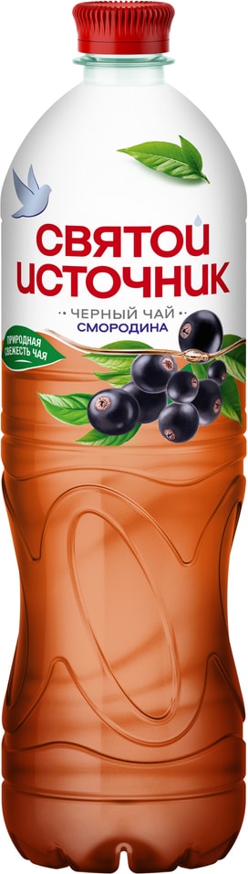 Чай холодный Святой Источник черный Смородина 1л