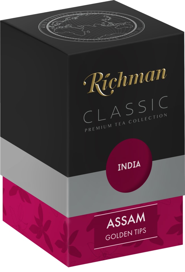 Чай черный Richman India Assam 100г. Доставим до двери!