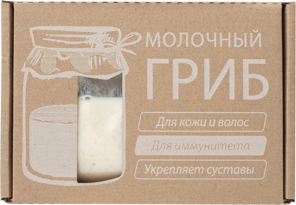 Биокультура кисломолочная Чайный гриб Закваска Молочный гриб 8г от Vprok.ru