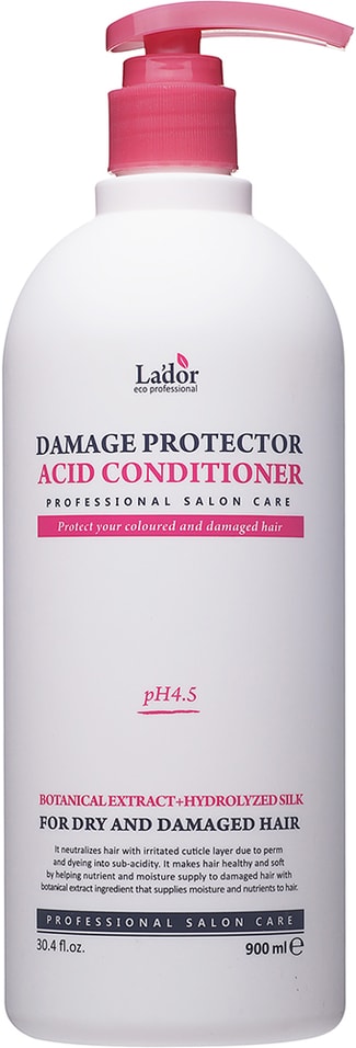 Кондиционер для волос LaDor Damage Protector Acid Conditioner Защитный для поврежденных волос 900мл