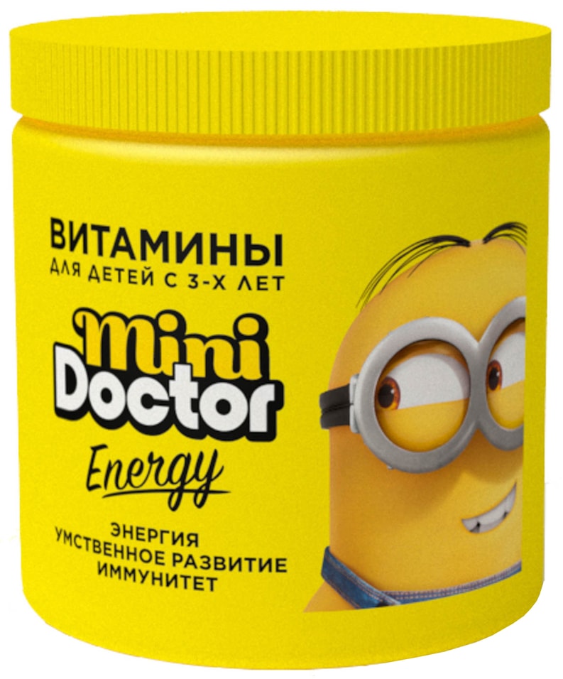 БАД Mini Doctor Energy Витаминиы для детей 3+ 30шт