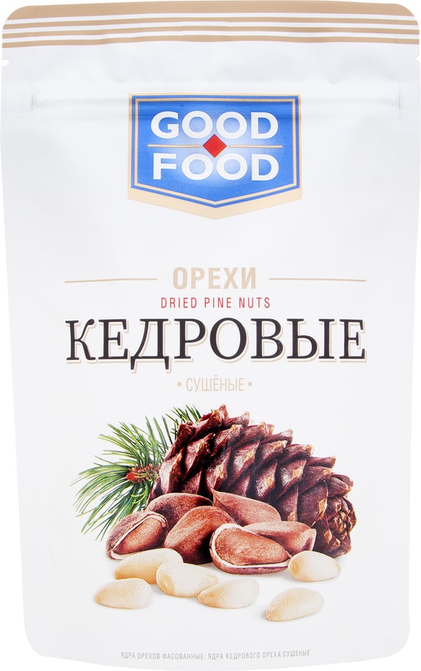 Орехи Good-Food Кедровые 130г