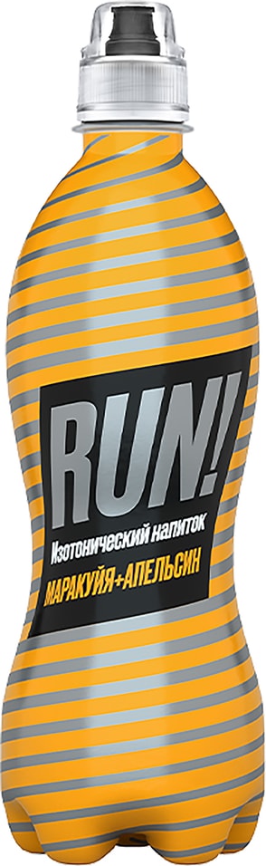 Напиток Run Изотонический Маракуйя-Апельсин 500мл