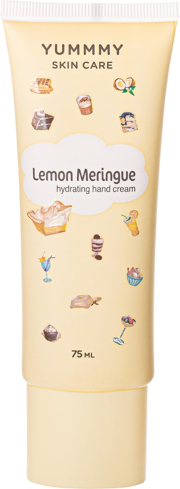 Крем для рук Yummy Лимонная меренга 75млс доставкой!