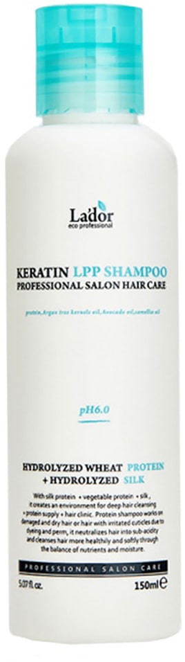 Отзывы о Шампунь для волос LaDor Keratin LPP Shampoo с кератином 150мл