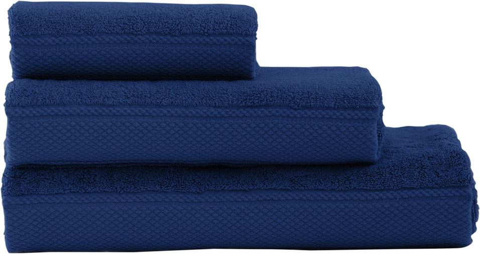 Полотенце махровое Louis Pascal Тулуза для рук Циан 3050см 199₽