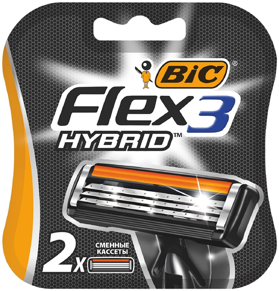 Отзывы о Кассеты для бритья Bic Flex 3 Hybrid 2шт