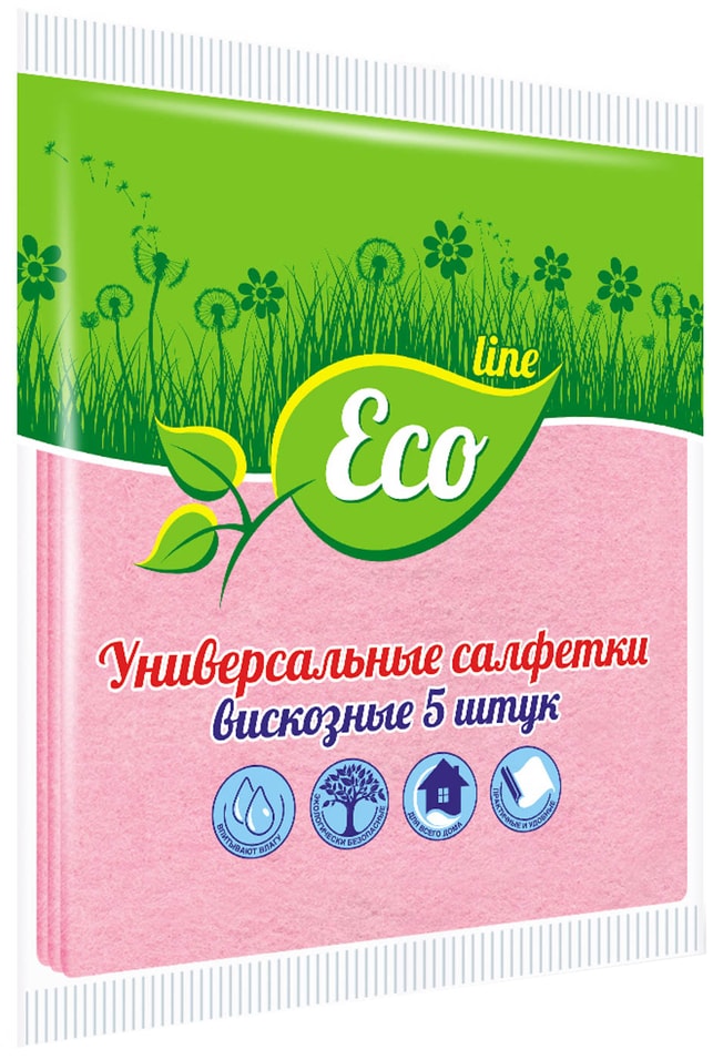 Салфетки Eco Line универсальные 5шт