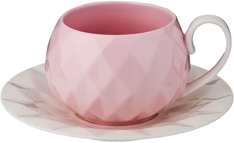 Чайная пара Lefard Жасминовый розовый на 1 персону 200мл от Vprok.ru