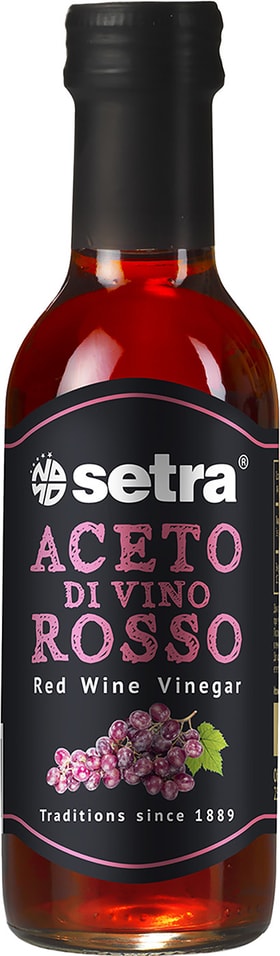 Уксус Setra Из красного вина натуральный 250мл