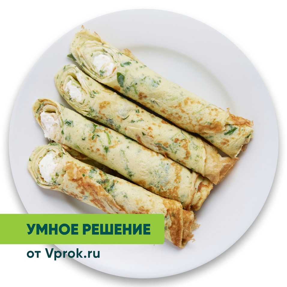 Омлет запеченный с муссом из филе лосося Умное решение от Vprok.ru 165г