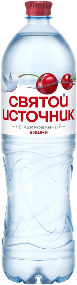 Вода Святой Источник со вкусом вишни 1.5лс доставкой!