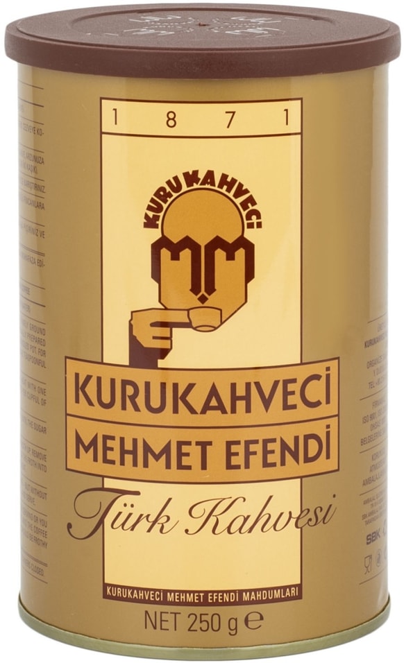 Кофе молотый Mehmet Efendi для турки 250г от Vprok.ru