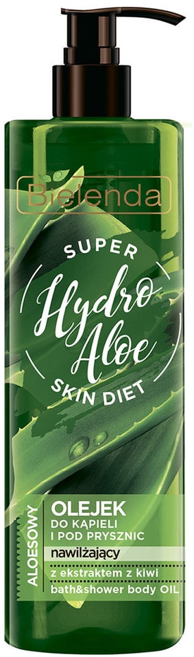 Гель для душа Bielenda Super Skin Diet Hydro Aloe увлажняющий Алоэ 400мл