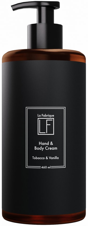Крем для рук и тела La Fabrique с ароматом табака и ванили 460мл 649₽