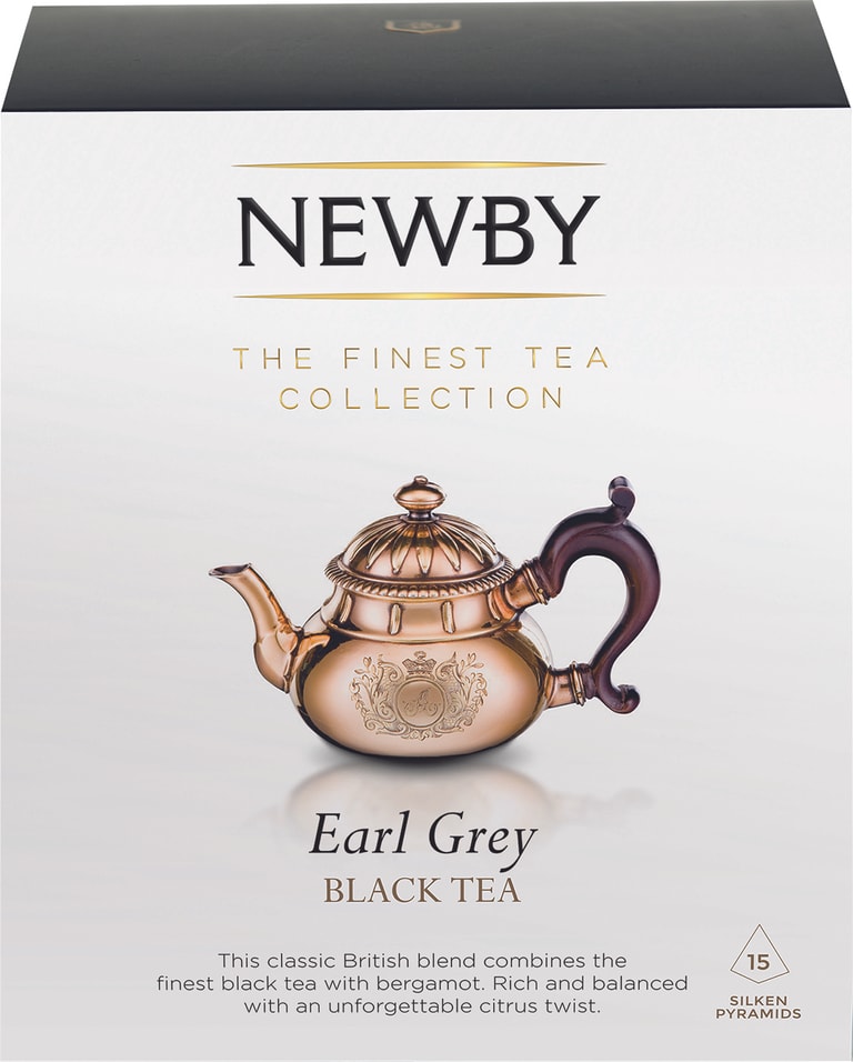 Чай Newby Эрл грей 15*1.5г