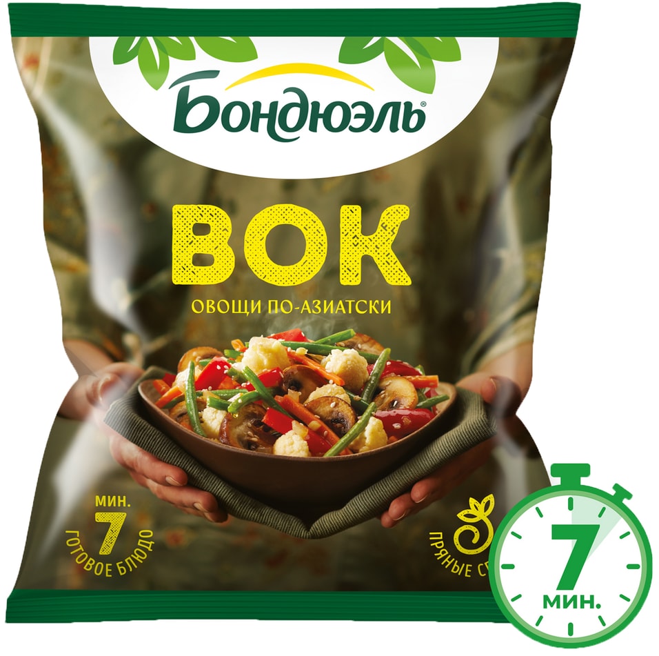 Смесь овощная Bonduelle для жарки ВОК по-азиатски 400г 283₽