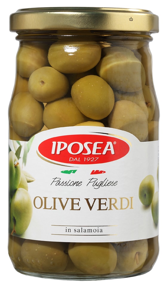 Оливки Iposea с косточкой 290г