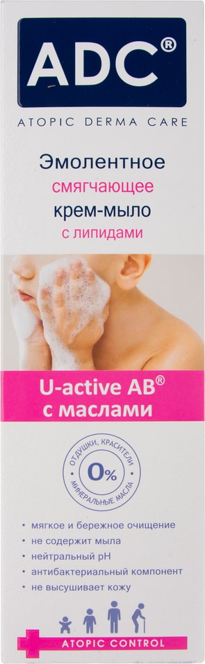 Крем-мыло ADC Эмолентное смягчающее 200мл