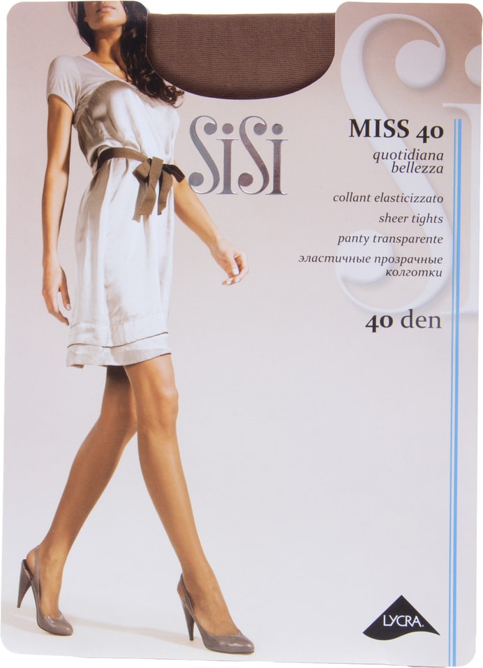 Колготки SiSi Miss 40 Daino Загар медного оттенка Размер 5