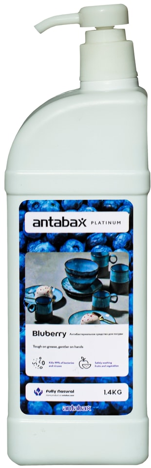 Средство для мытья посуды Antabax голубика 1.4кг