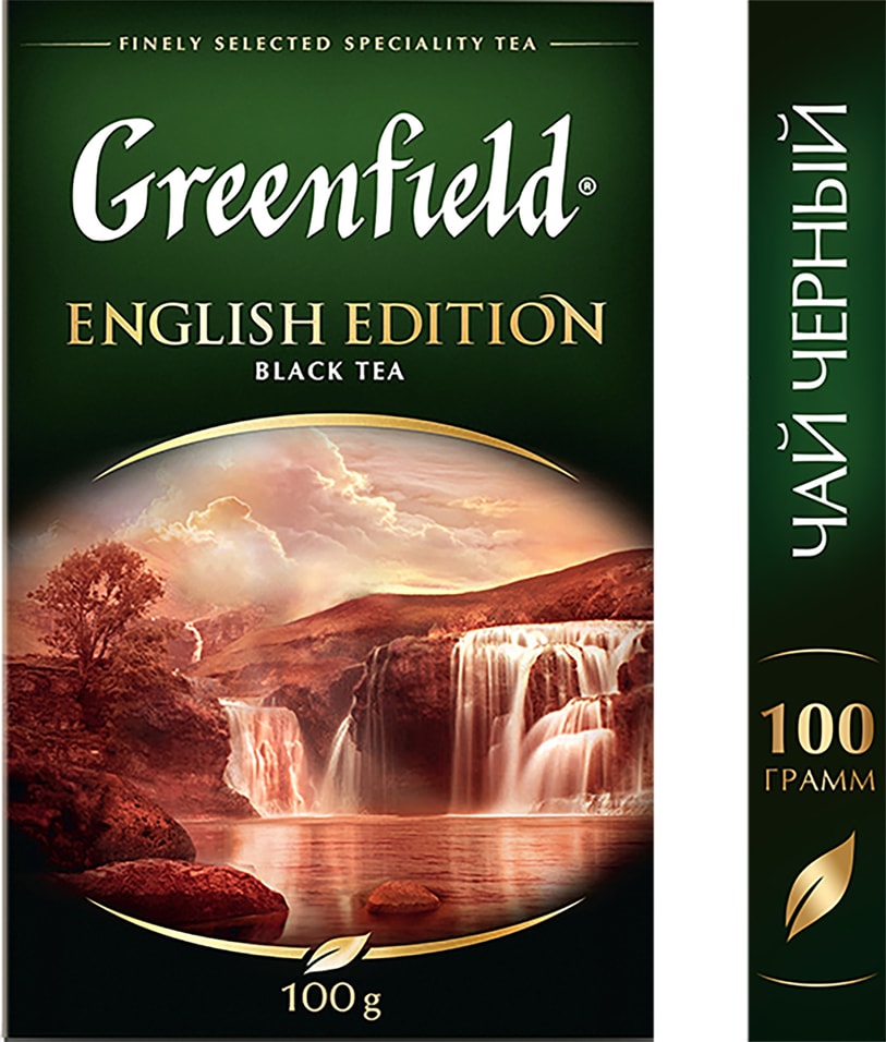 Чай Greenfield English edition черный 100г