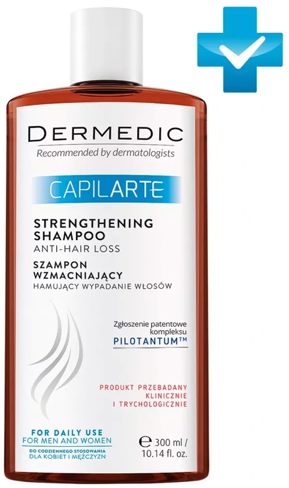 Шампунь для волос Dermedic Capilarte против выпадения 300мл