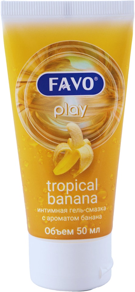 Гель-смазка Favo Тропический банан 50мл