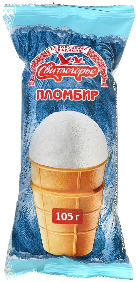 Отзывы о Мороженом Свитлогорье Пломбир со вкусом ваниль 105г