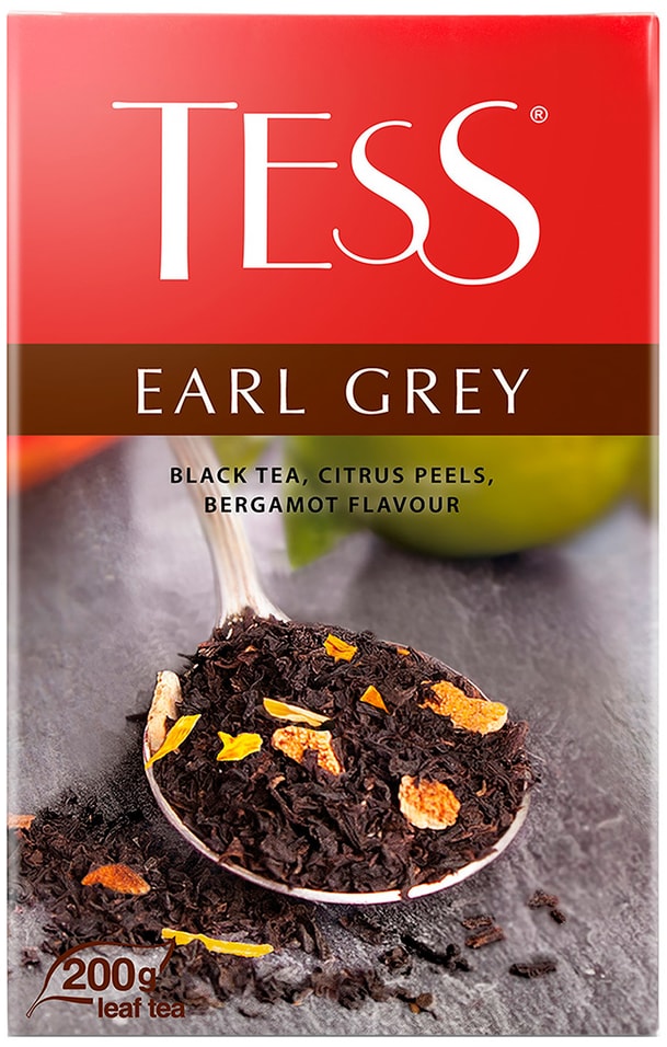 Чай Tess Earl Grey черный 200г от Vprok.ru