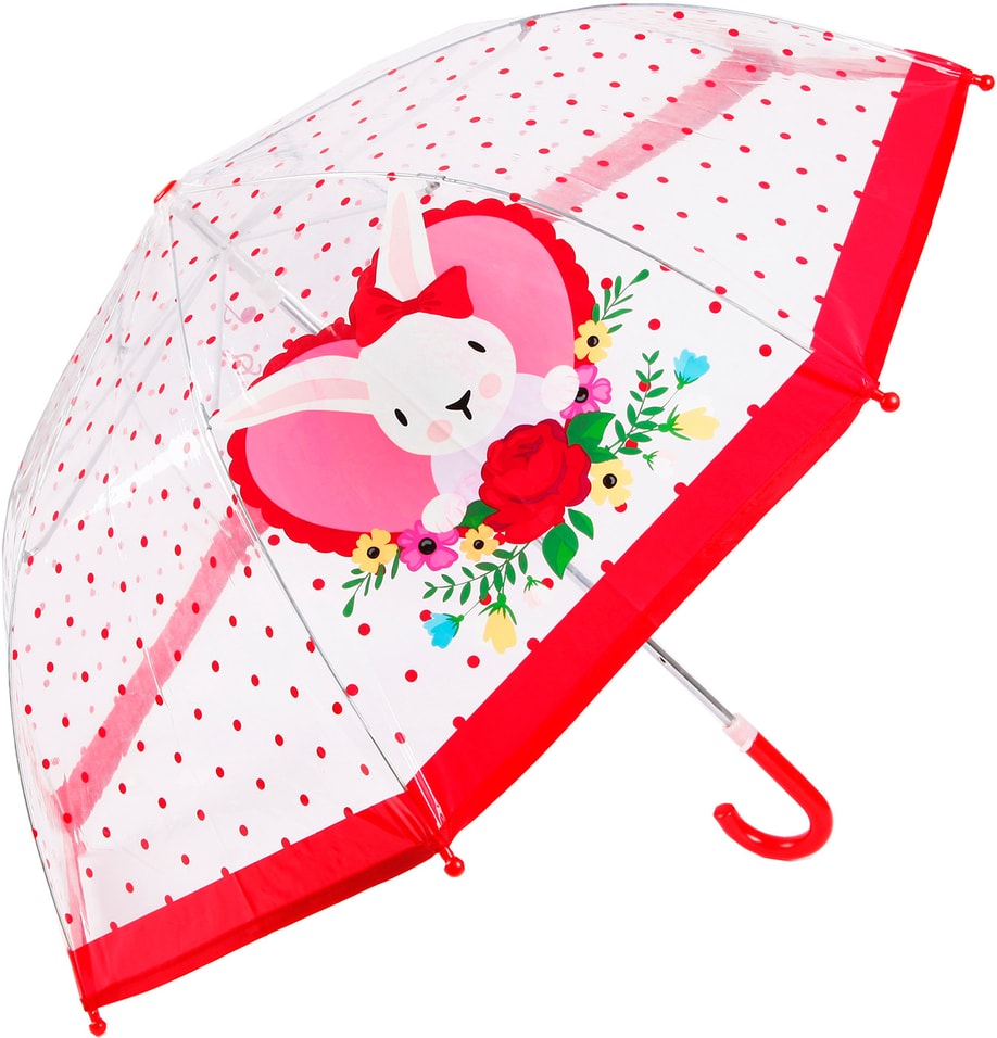 Зонт детский Mary Poppins Rose Bunny прозрачный от Vprok.ru