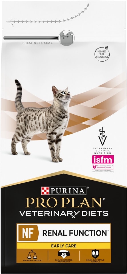 Сухой корм для кошек Purina Pro Plan Veterinary Diets NF Renal Function Early care при хронической почечной недостаточно
