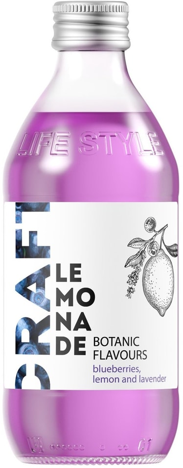 Напиток StarBar Craft Черника-Лимон-Лаванда 330мл 105₽