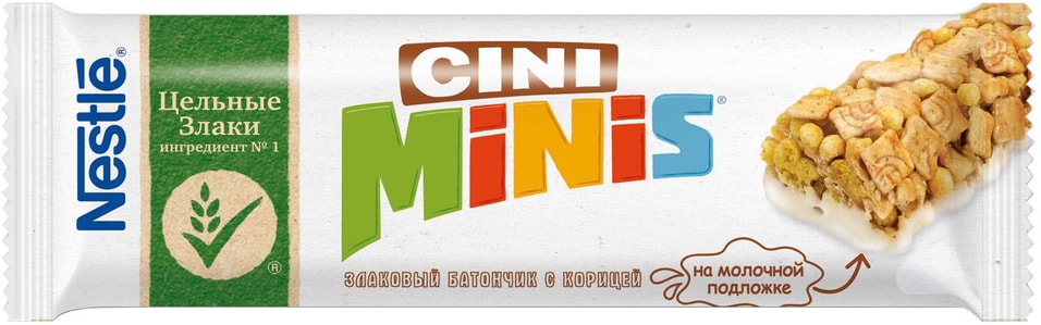 Батончик Nestle Cini Minis злаковый с корицей 25г от Vprok.ru