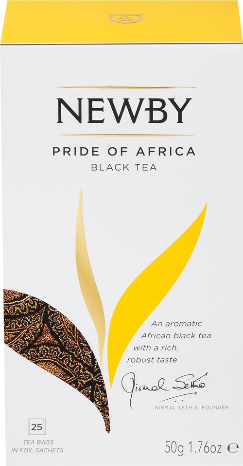 Чай Newby Гордость Африки 25*2г