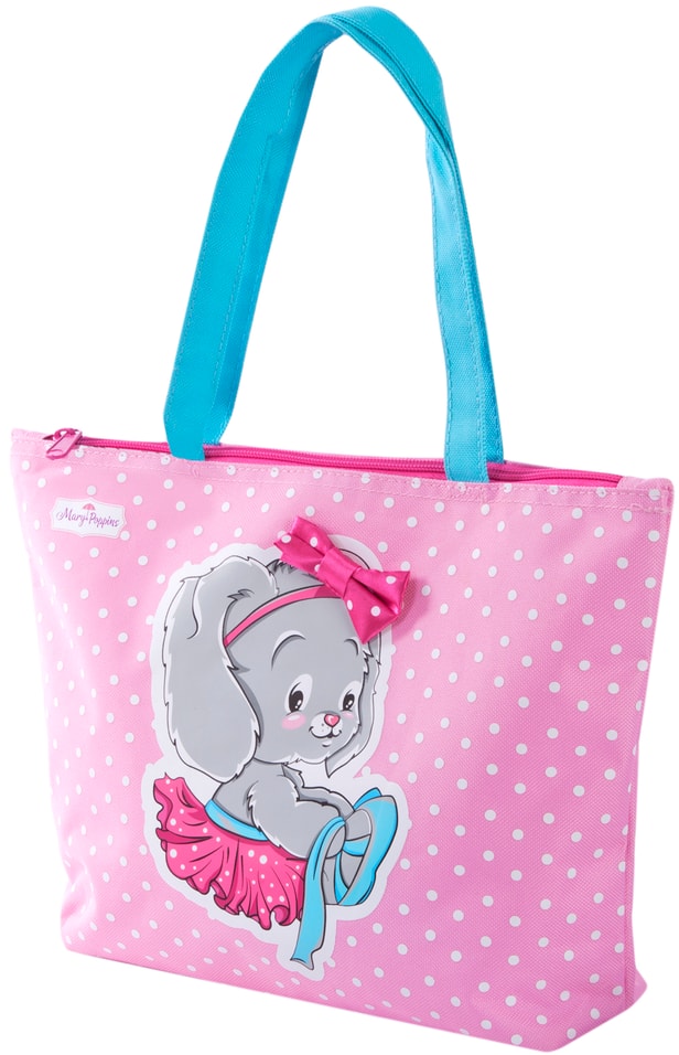 Сумка шоппер Mary Poppins Зайка 33*8*23смс доставкой!