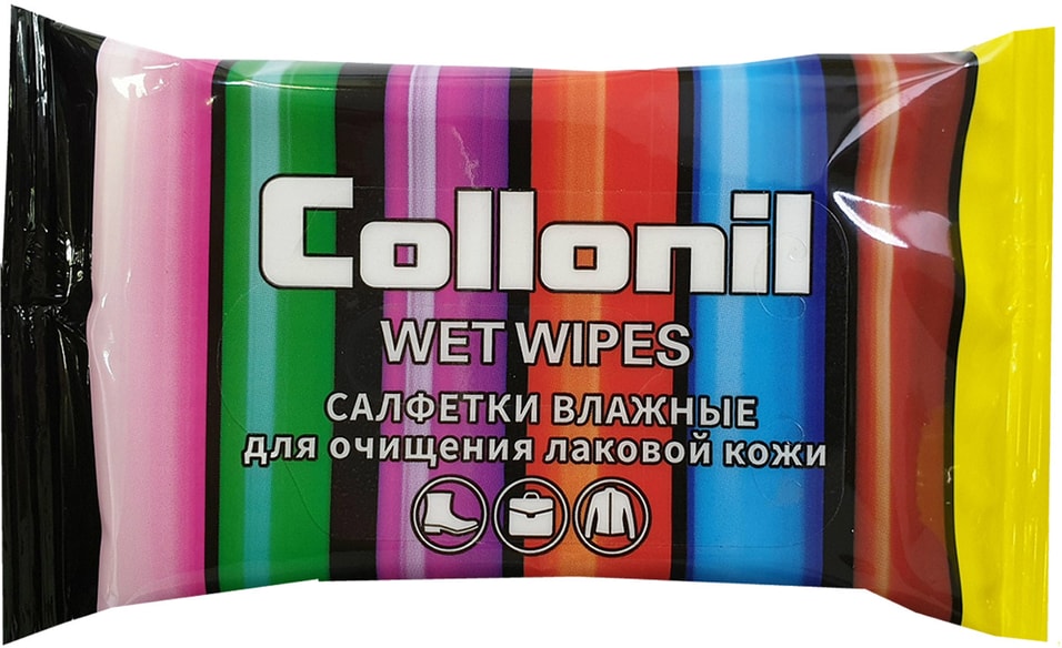 Салфетки влажные Collonil для лаковой кожи 15шт от Vprok.ru