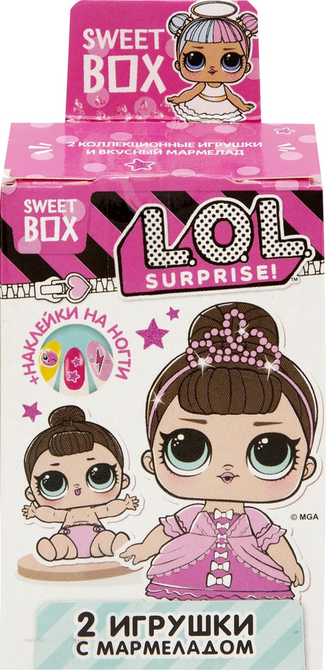 Мармелад Sweet Box LoL жевательный с игрушкой 10г от Vprok.ru