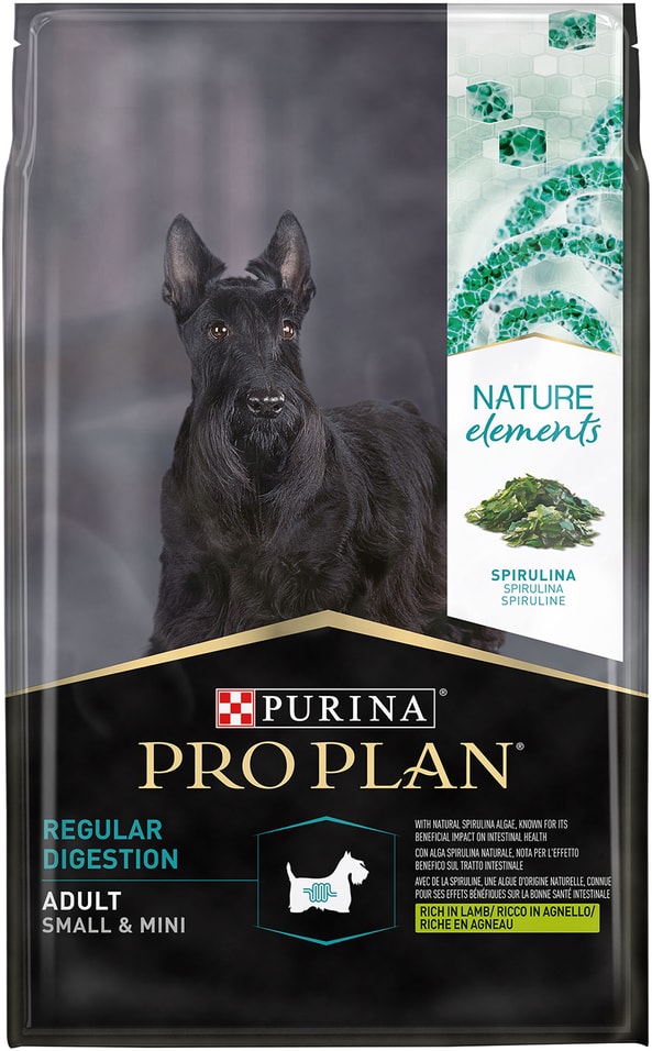Сухой корм для собак Pro Plan Nature Elements Regular Digestion с ягненком 2кг