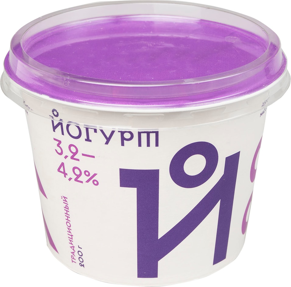 Йогурт Братья Чебурашкины Традиционный 3.2-4.2% 200г