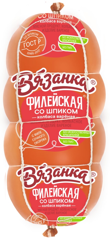 Колбаса Вязанка Филейская со шпиком 350гс доставкой!