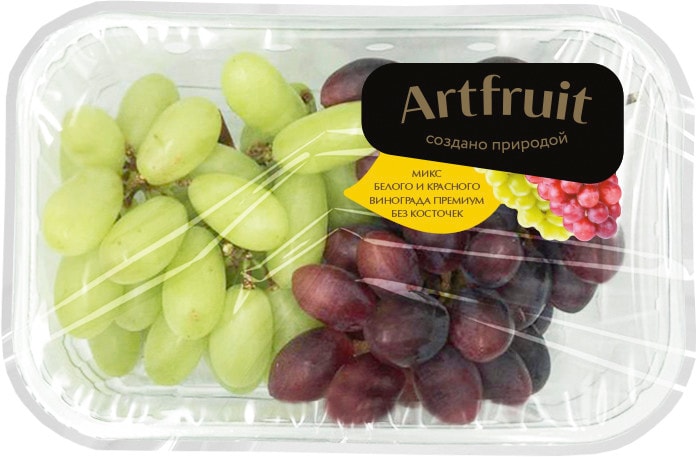 Виноград Artfruit Микс 500г упаковка