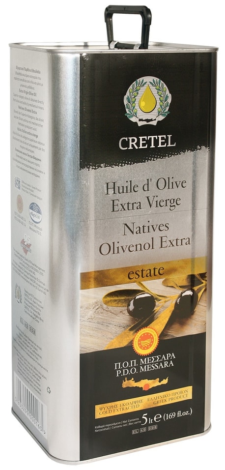 Масло оливковое Cretel Estate Extra Virgin 5л